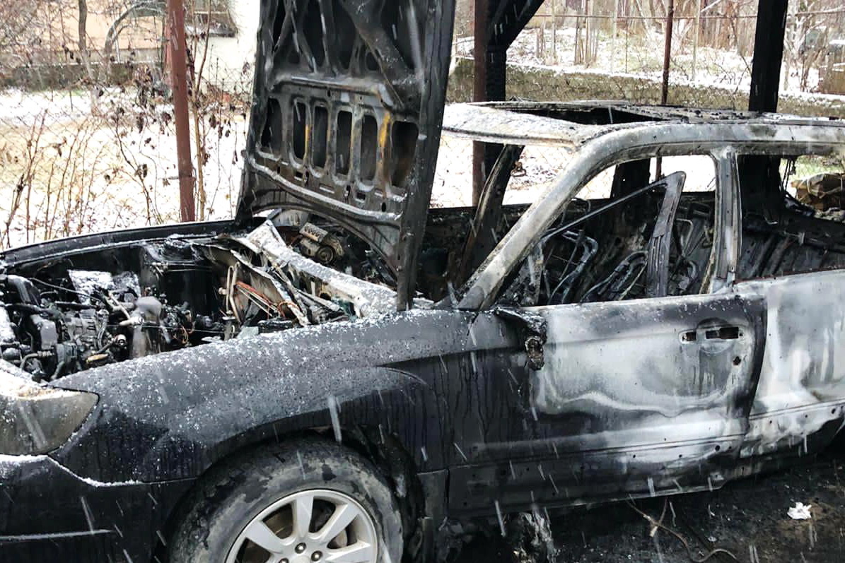 Police suspect arson after journalist's cars found burned