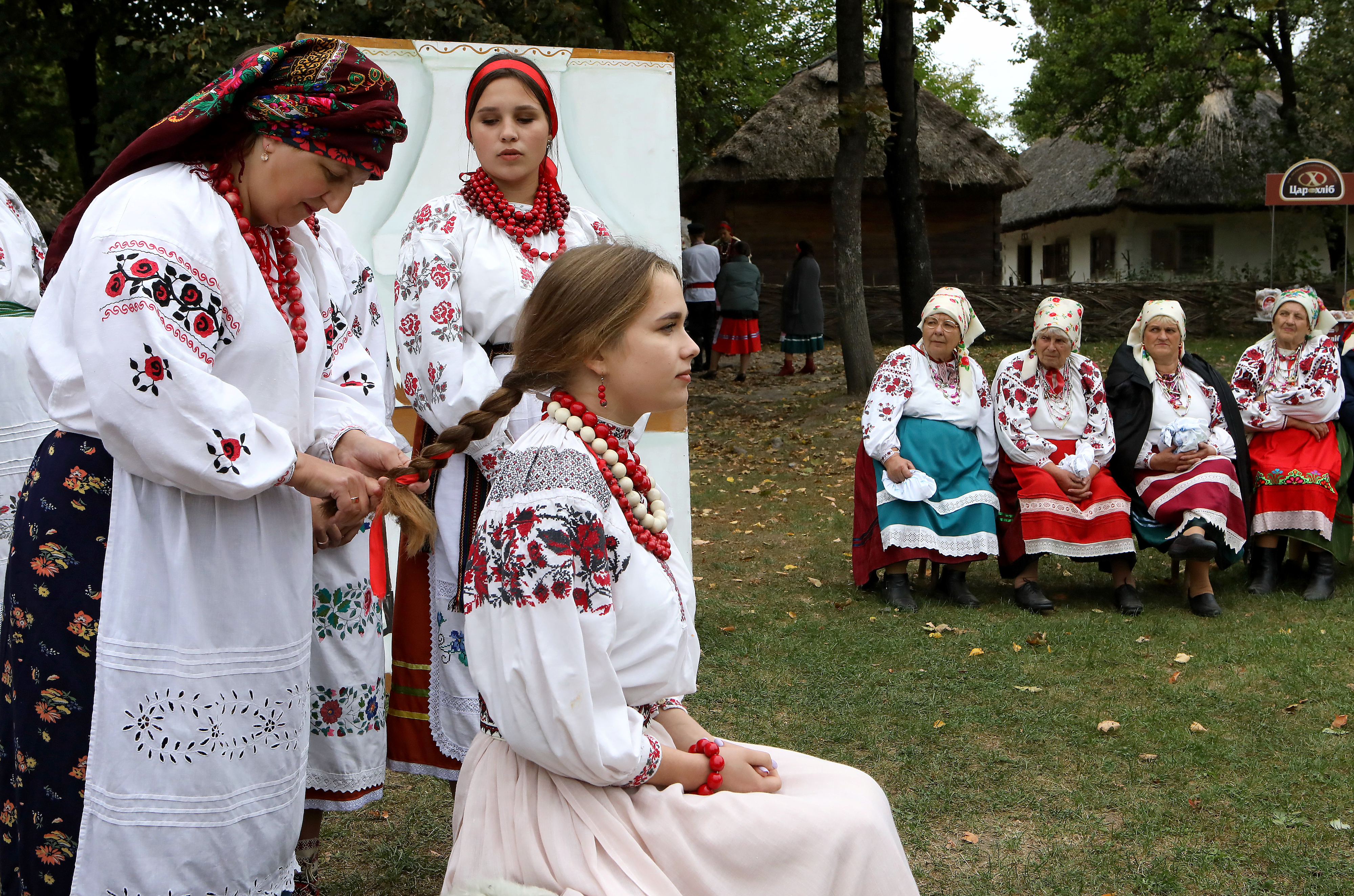 Vyshyvanka, Ukraine's traditional embroidered shirt