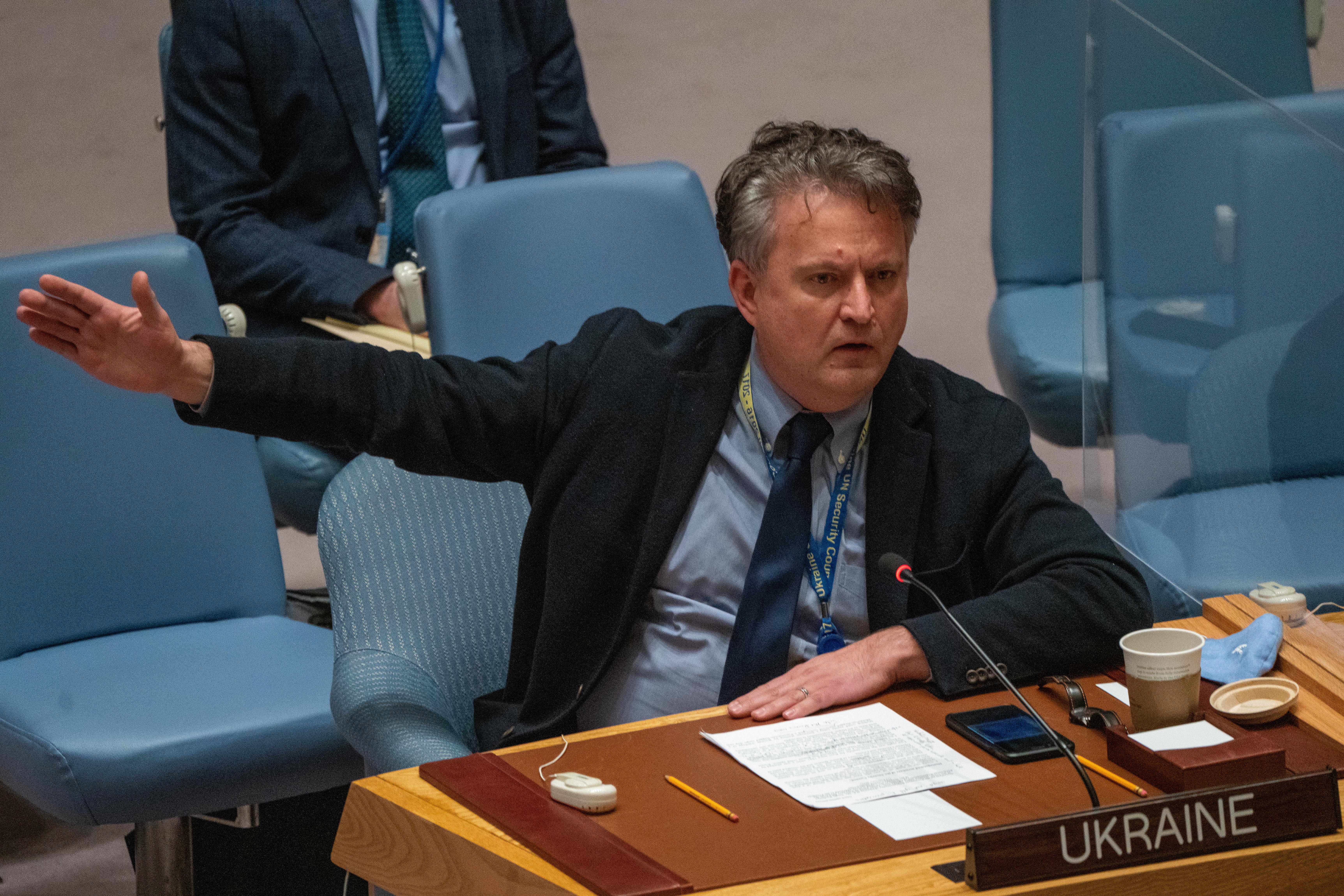 Ukraine’s envoy to UN: Entire world complicit in allowing Russia’s unlawful behavior for 30 years