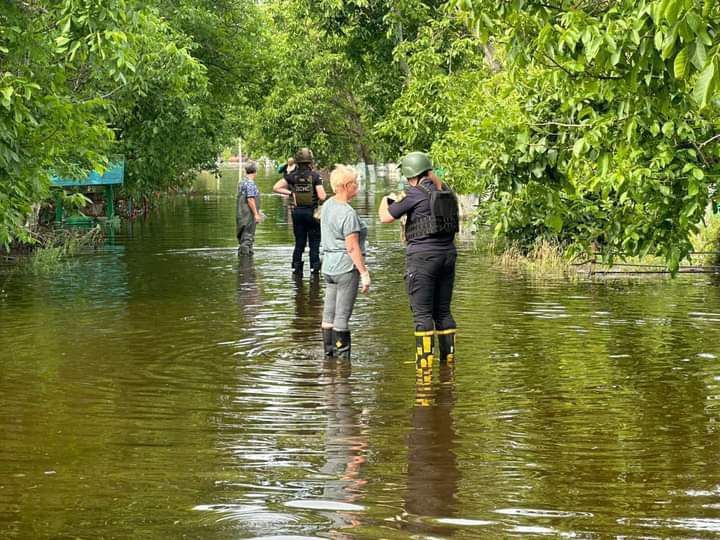 Interior Ministry: 27 people missing due to floods after Kakhovka dam destruction