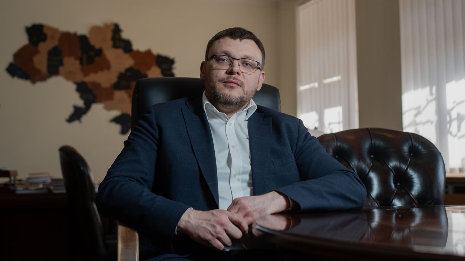 NABU Director Semen Kryvonos in Kyiv, Ukraine, on March 20, 2026.